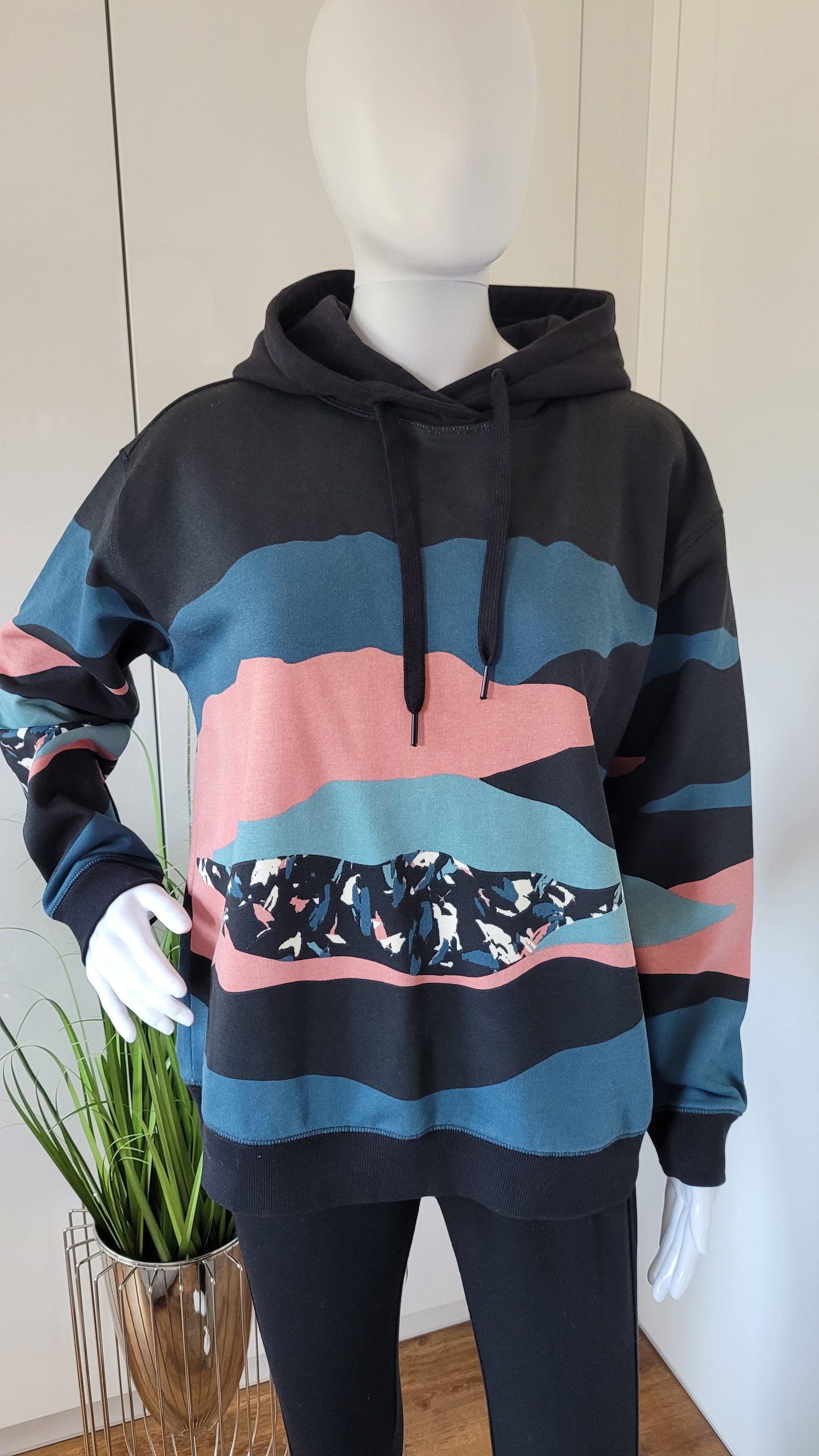 Bluza damska z kapturem wzorzysta s.Oliver S/M - obrazek 3