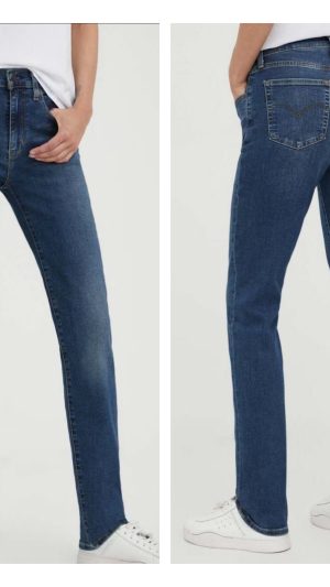 Spodnie jeansowe 724 High Rise Slim Straight Levi`s 24/32