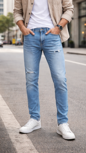 Spodnie jeansowe męskie slim straight Jack&Jones 30/32