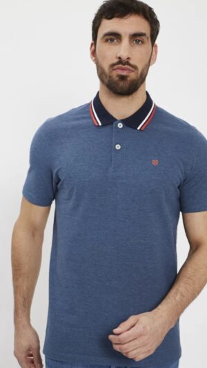 Koszulka polo męska z bawełną Jack&Jones M