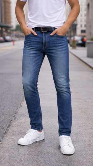 Spodnie męskie jeansowe tapered Mike Jack&Jones 28/32