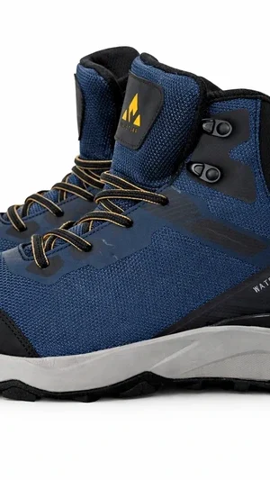 Buty trekkingowe męskie wodoodporne oddychające granatowe Whistler 42